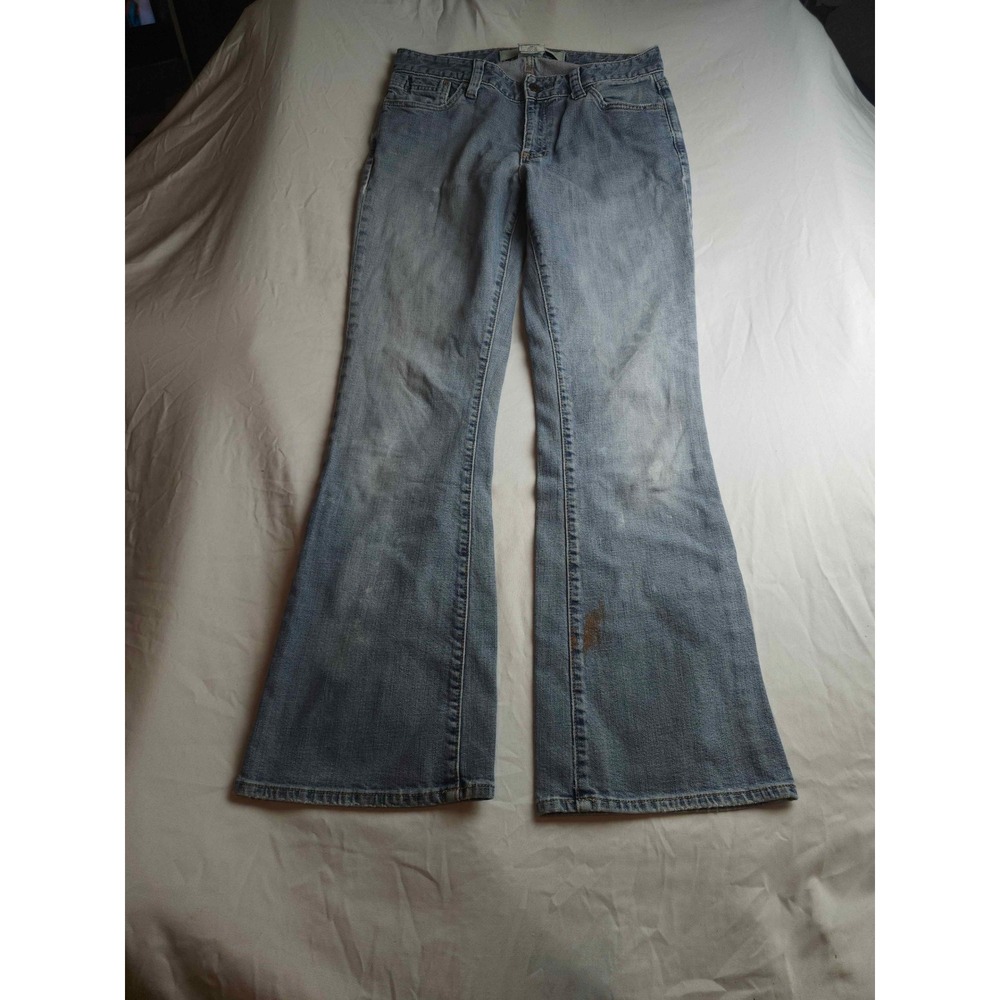 GAP Original Flare Jeans Light Wash Denim Blue Womens 10R